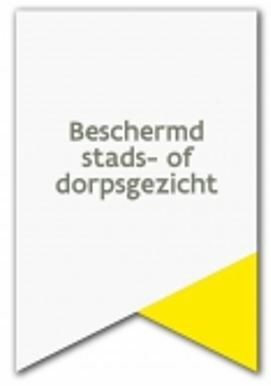 Herkenningsteken Beschermd Stads- of dorpsgezicht © Agentschap Onroerend Erfgoed