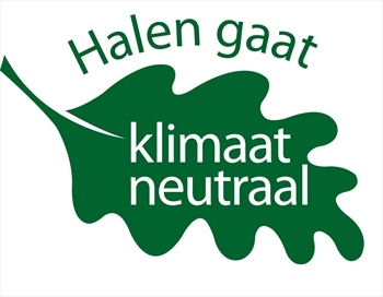 Logo Halen gaat klimaatneutraal