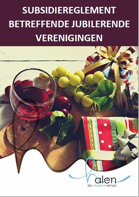 Cover subsidiereglement jubilerende verenigingen