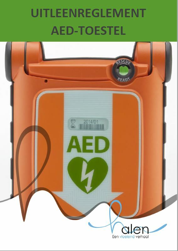 Cover uitleenreglement AED