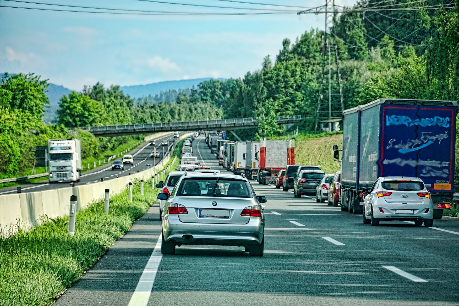 Auto's op snelweg