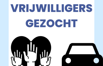 Vrijwilligers gezocht