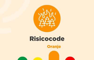 CODE ORANJE - Brandgevaar in de natuur!